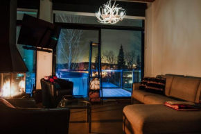 Loft Exécutif CherLieu de luxe avec vue sur golf et montagnes